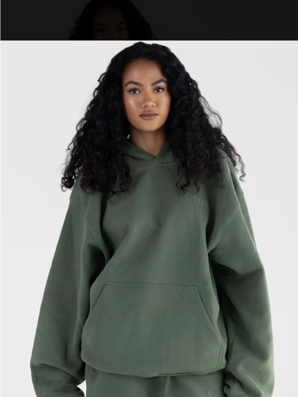 Women's Forest Green Oversized Hoodie - Comfort Fit